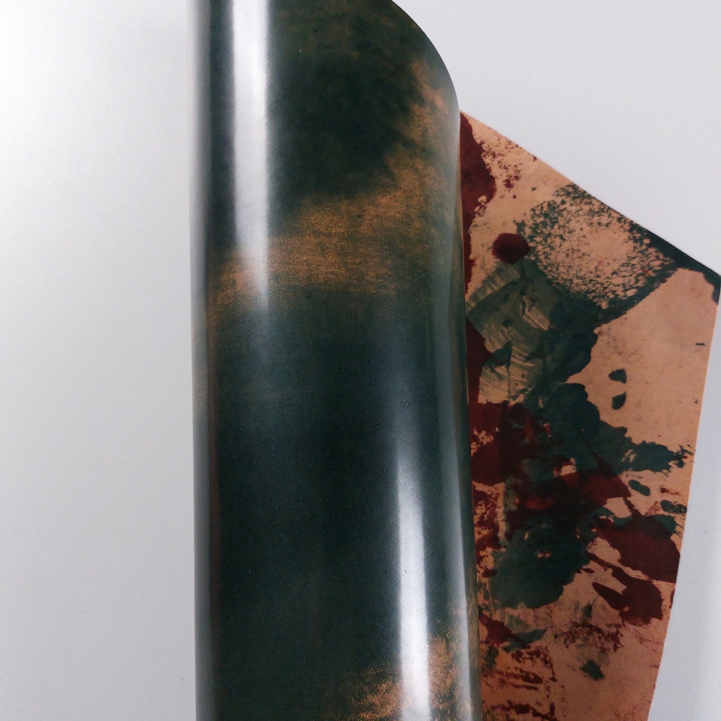 Shell Cordovan Rocado art. Marbled Zielony