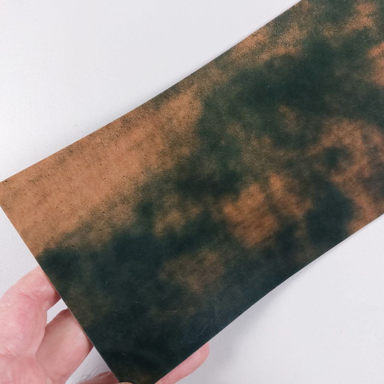 Cordovan art. Marbled Zielony