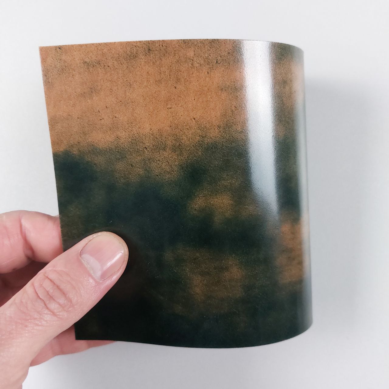 Cordovan art. Marbled Zielony