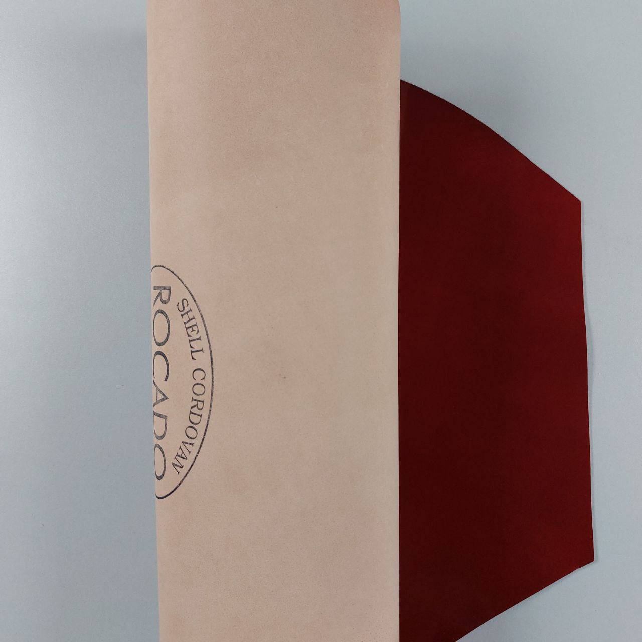 Shell Cordovan art. Classic Czerwony