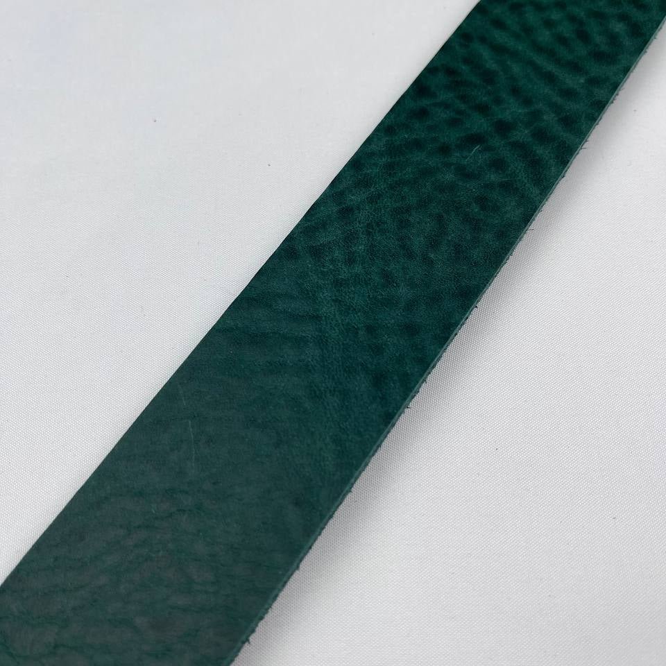 Pas skórzany art. Missouri MS-05 Green 40mm