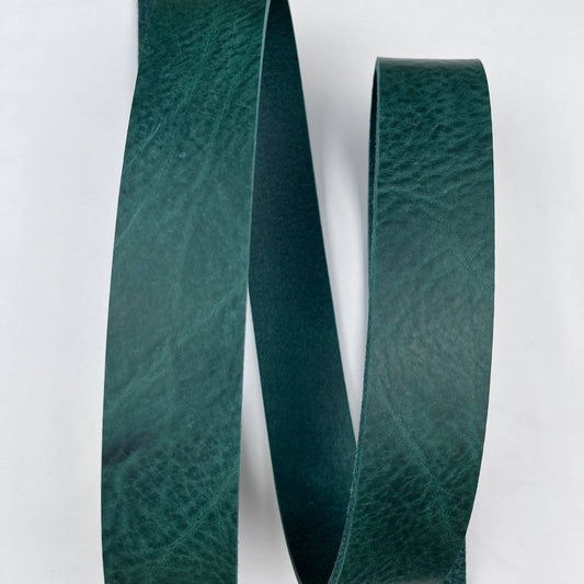 Pas skórzany art. Missouri MS-05 Green 40mm